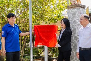 Hình ảnh 3: Lễ bàn giao công trình thanh niên tại mặt trận Tỉnh Đồng Tháp