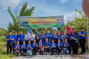 Hình ảnh 2: Lễ bàn giao công trình thanh niên tại mặt trận Tỉnh Đồng Tháp